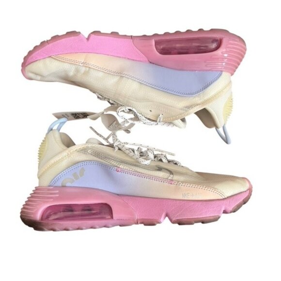 Nike Air Max 2090 Women's Sz 9  Pink Summit White Silver Sneakers CZ8130-100 - Picture 12 of 14